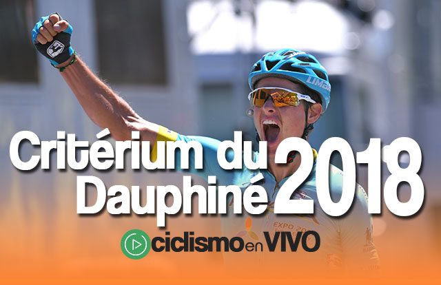 Critérium du Dauphiné 2018 Online – Señal Stream – En VIVO