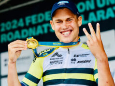 Luke Plapp brilla en Australia: Tercer título consecutivo en contrarreloj Luke Plapp (Jayco AlUla)